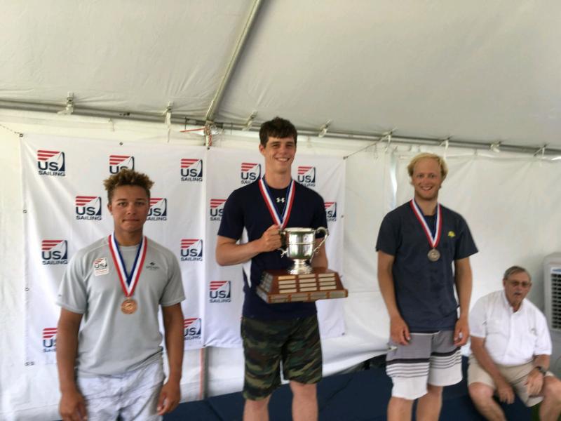 Malcolm Lamphere takes crown at US Laser Nationals